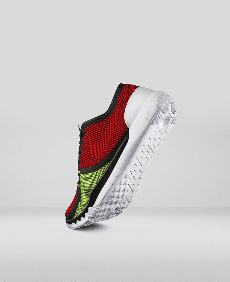 Great colour play for the Nike Free Trainer