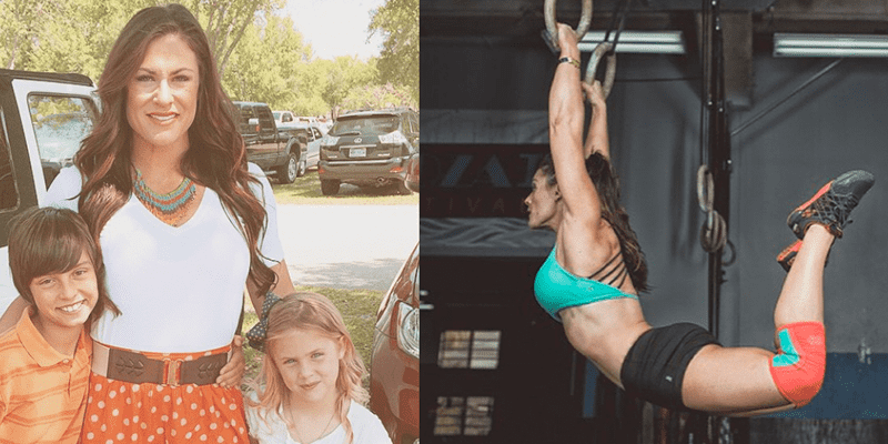 Lauren Brooks, mother of two, also placed 7th at the CrossFit Games