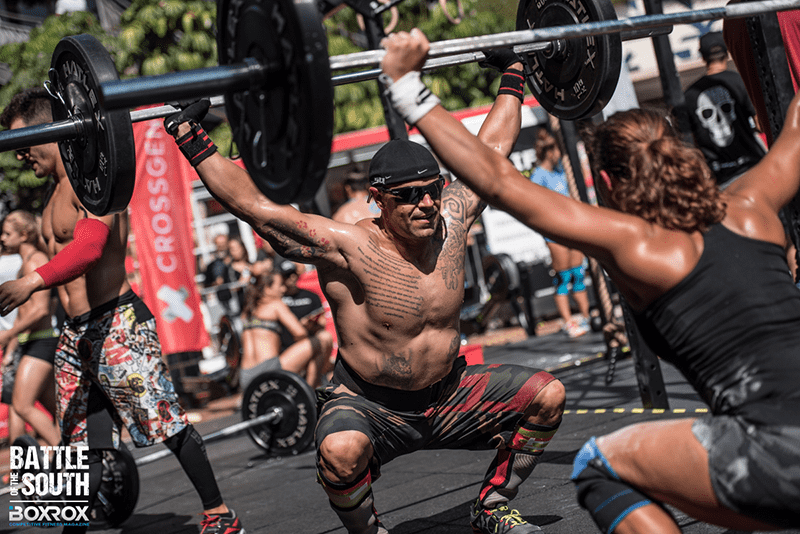 Working out with no shirt must make us faster right? (Nero RX'd Photography)