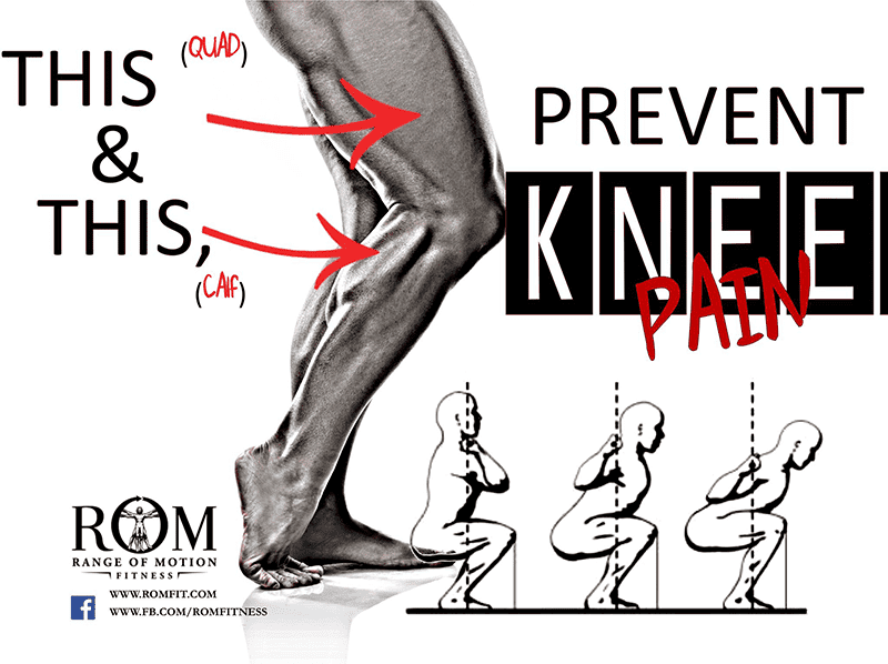 Prevent knee pain