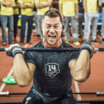 workouts crossfit athlete squat clean barbell lift after injury