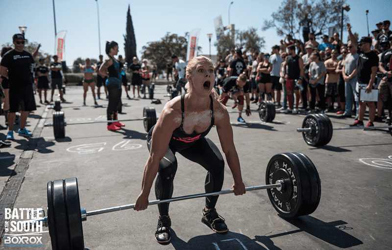 Crossfit makes us strong and teaches that giving up is not an option