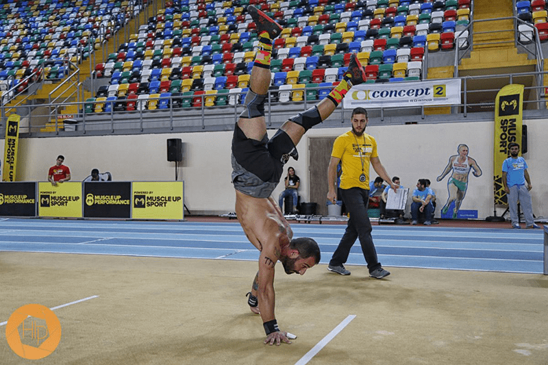 Crossfit recovery: Handstand walk