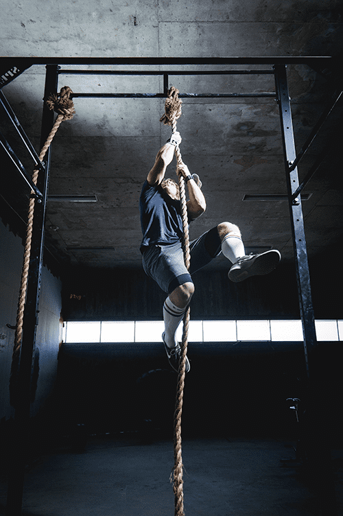 Zeropoint and Jonne Koski rope climb