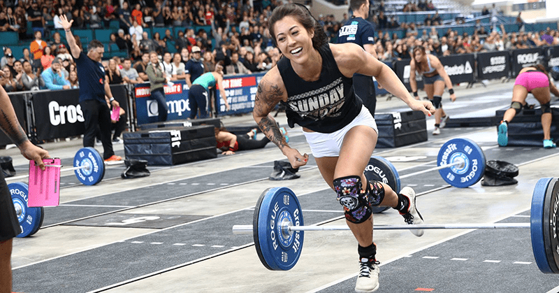 Sarah Loogman at the californian regionals