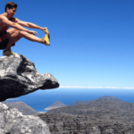 holiday wods male athlete pistol squat