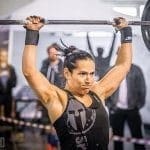 female athlete barbell jerk heart rate variability