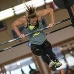 what is crossfit girl performs bar muscle up