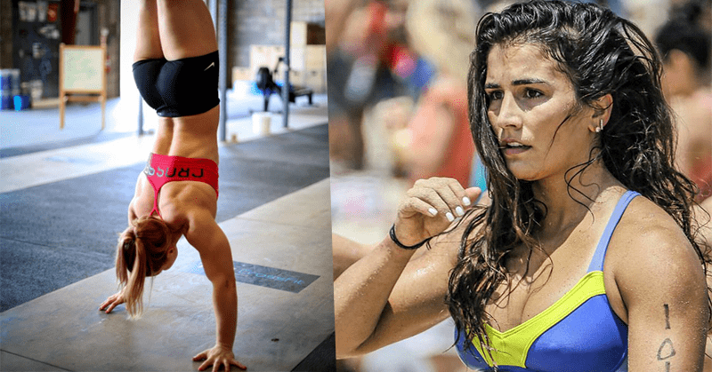 Inspiring crossfit girls Sheila Barden and Lauren Fisher