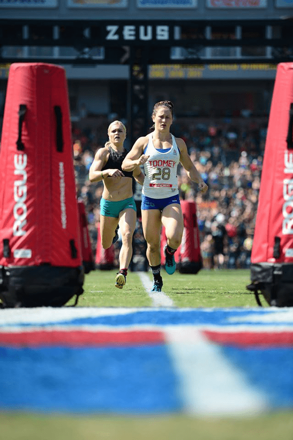 tia toomey katrin davidsdottir suicide sprints crossfit games 2016