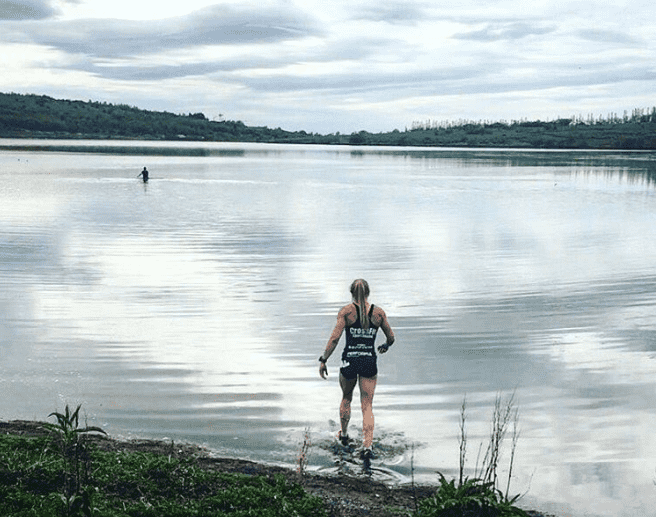 thuri erla helgadottir swimming in iceland