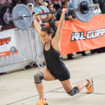 crossfit injury female athlete walking lunges
