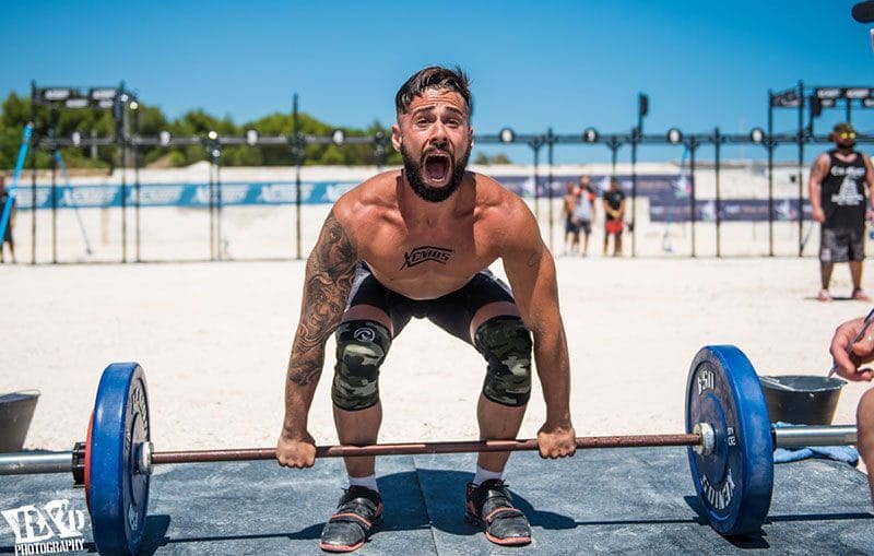 podnoszenie ciężarów crossfit man amrap workout