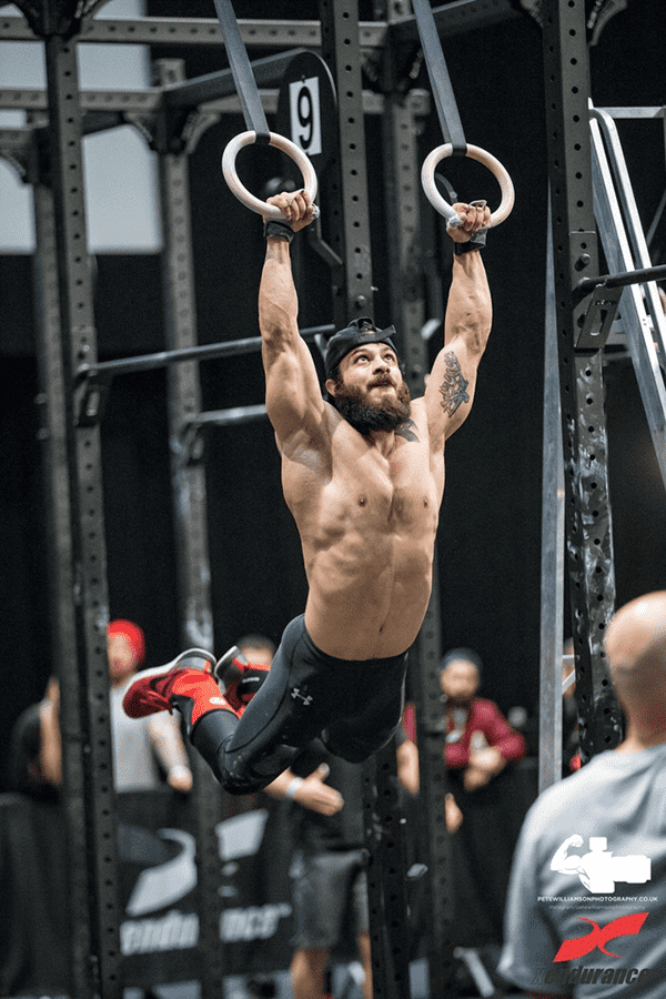 Ates Boran Turkish Crossfit athlete ring muscle up