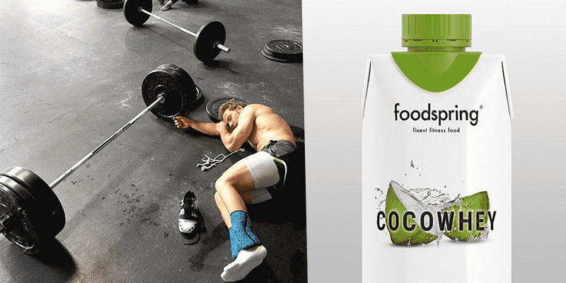 foodspring cocowhey crossfit athlete after wod