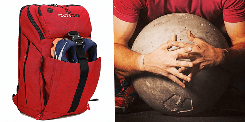 king kong backpack strongman stone