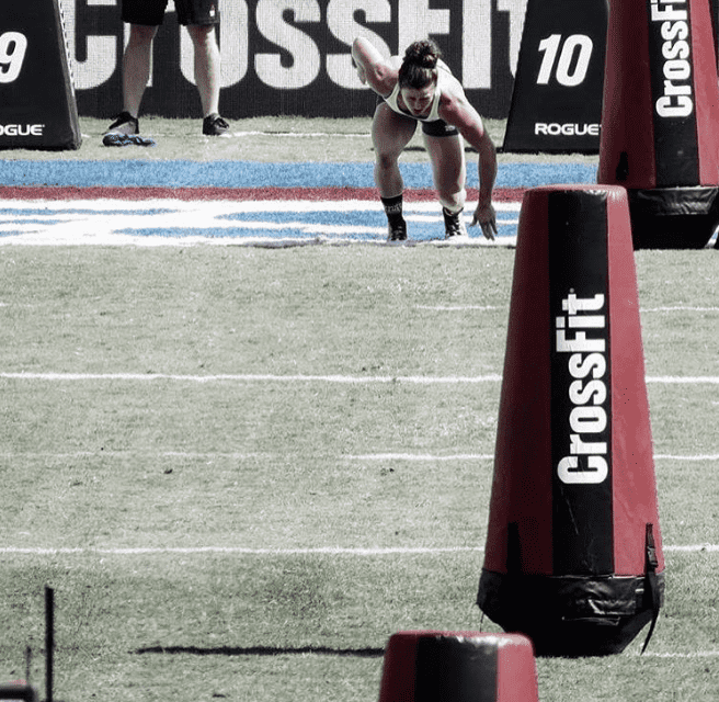 Tia Clair toomey crossfit games athlete at crossfit games