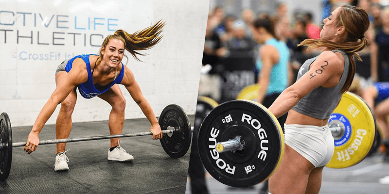 Brooke Wells crossfit games athlete weightlifting