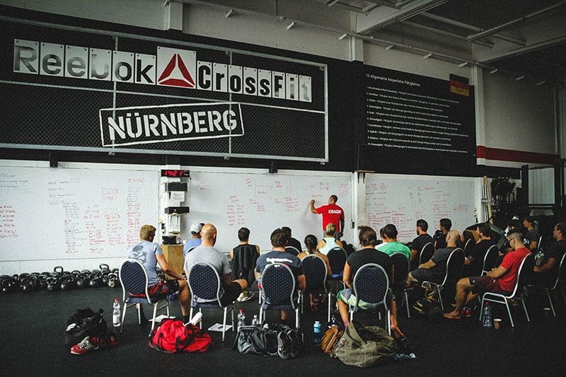 julien pineau leading seminar crossfit nurnberg