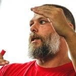 Julien Pineau crossfit coach teaches class of athletes