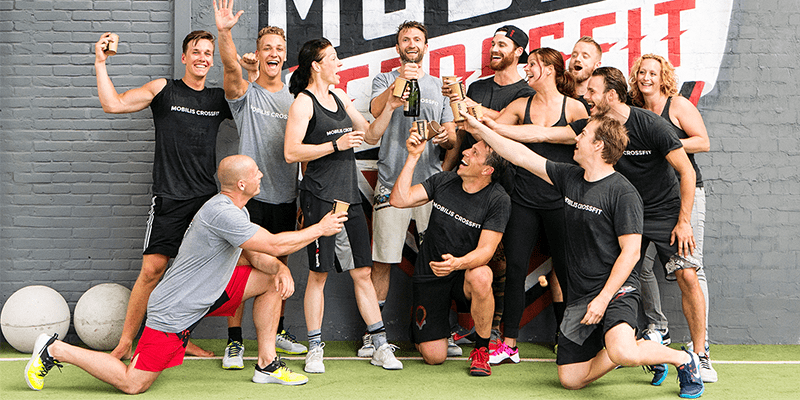mobilis crossfit members and coaches