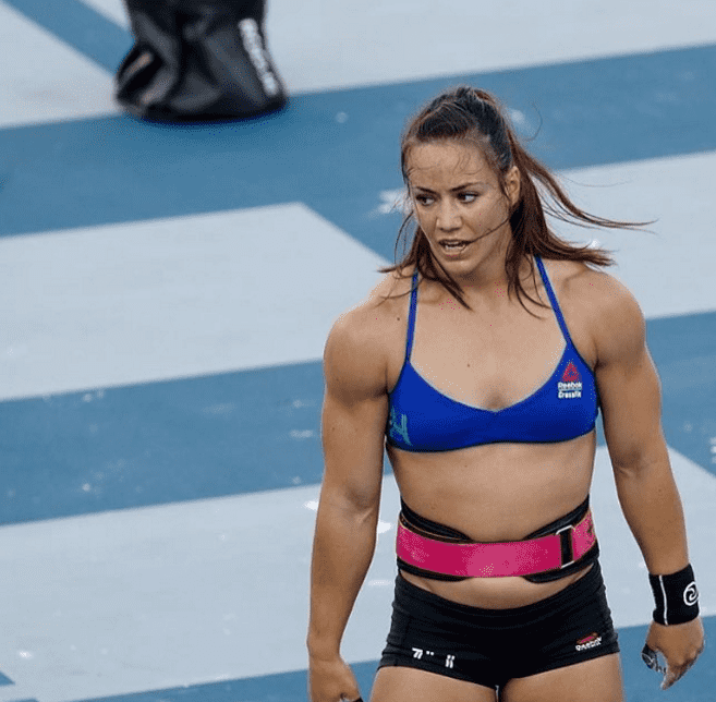 camille leblanc-bazinet competes at crossfit games