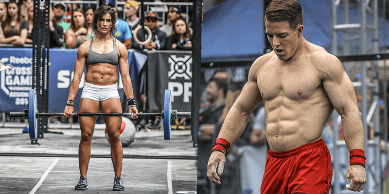 lauren fisher noah ohlsen crossfitt six pack abs