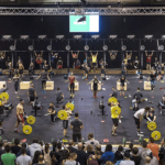 Gensan Italian Showdown 2017 competition floor and athletes