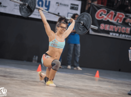 The CrossFit Open walking lunges