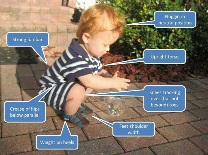 improve your movement baby squat