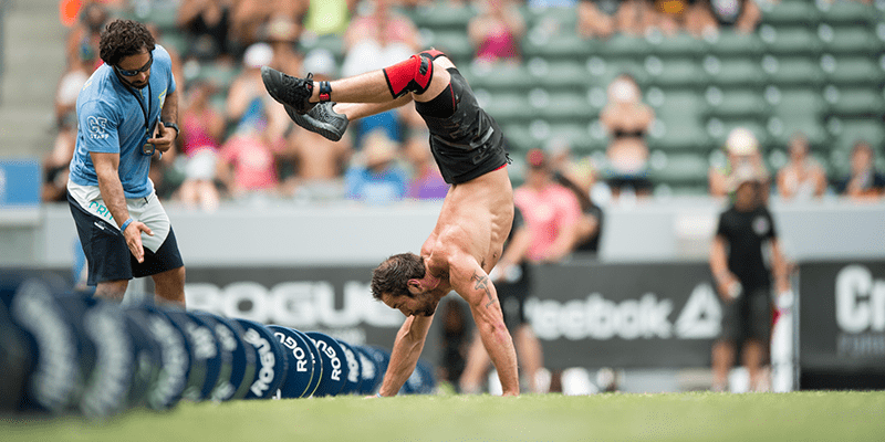 handstand walk rich froning scaling crossfit open workout 19.3