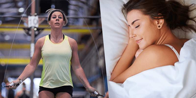 Sleep and double unders protein deficiency