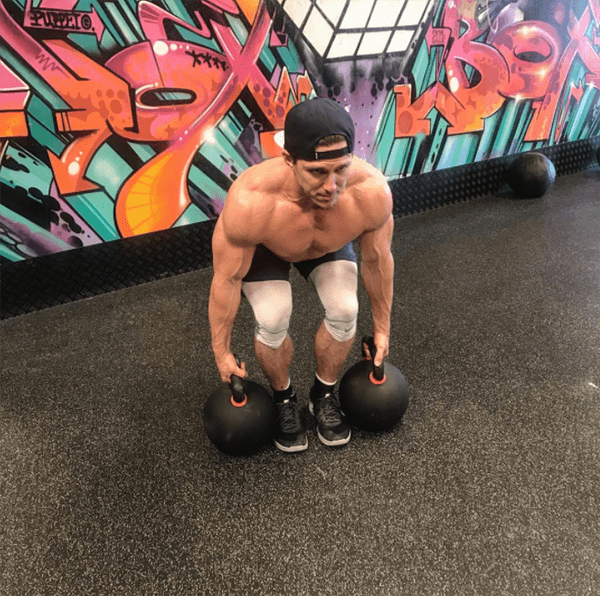 Deadlift best sale kettlebell workout