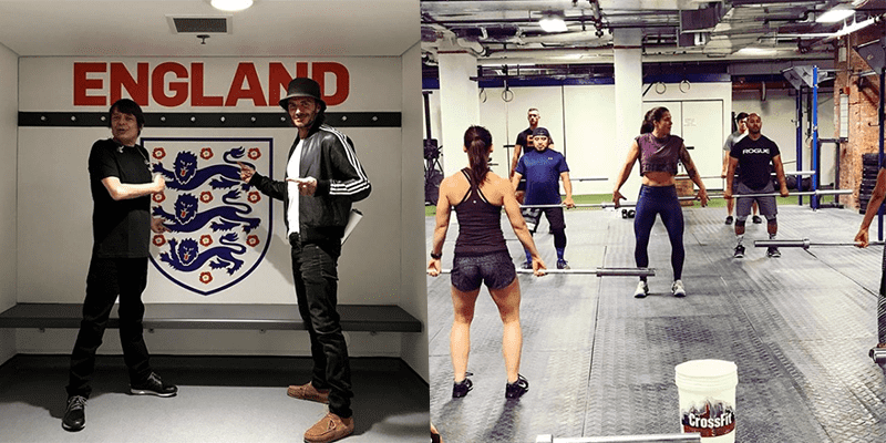 David Beckham Drops into CrossFit Union 