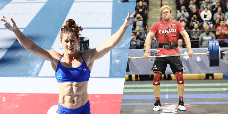 Tia-Clair Toomey and Pat Vellner