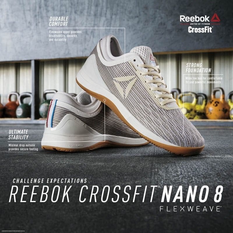 pipeline Dent anytime First Look at The Brand New Reebok CrossFit Nano 8 Flexweave | BOXROX