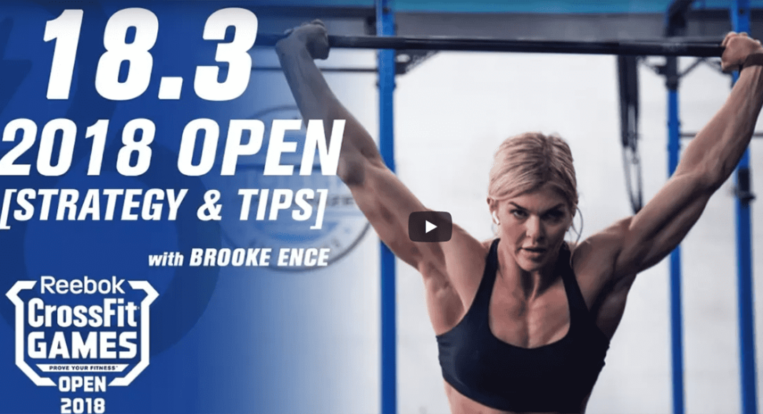 Brooke Ence Crossfit Open WOD 18.3