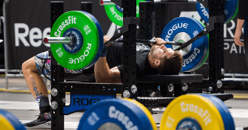 Bench Pressing crossfit chest workouts