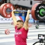 Nick Urankar during Clean and Jerk Speed Ladder CrossFit Games 2019 Schedule