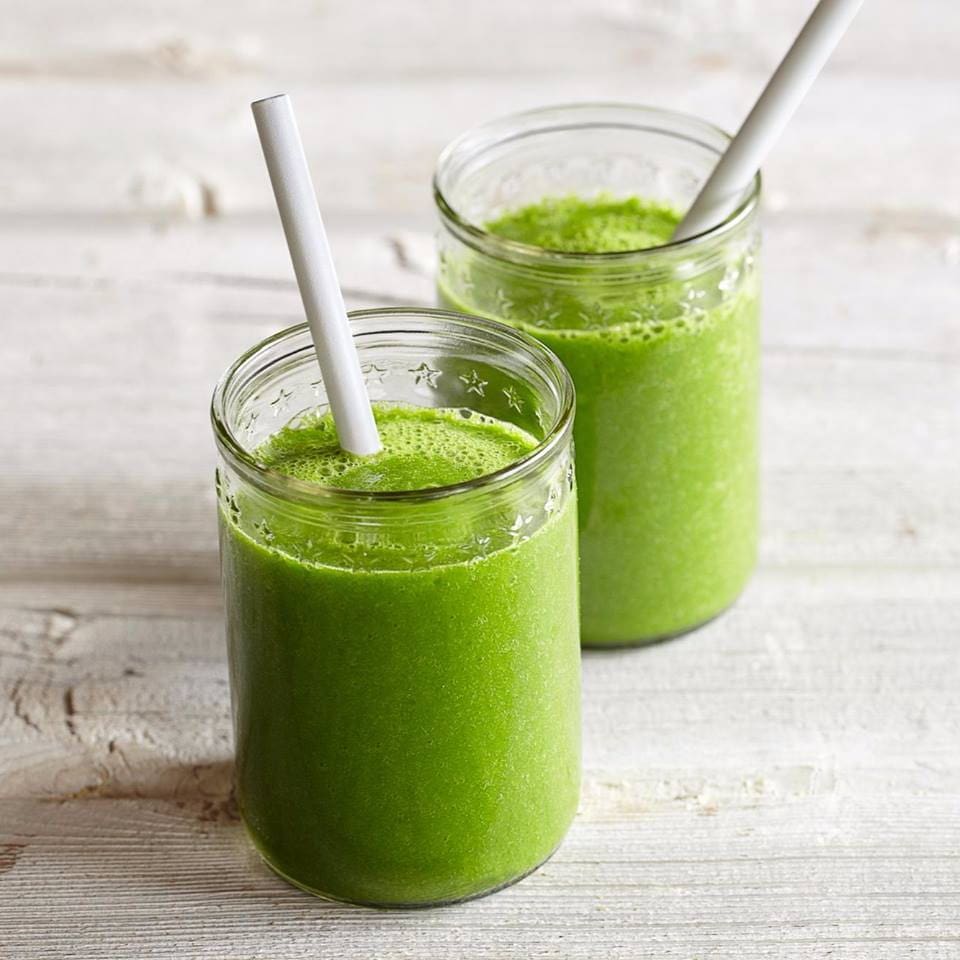 Smoothie au gingembre vert