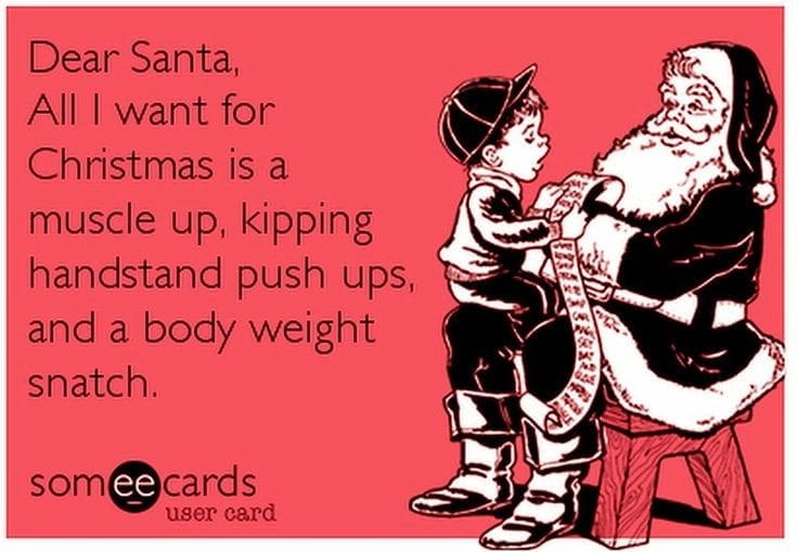Christmas CrossFit Workouts