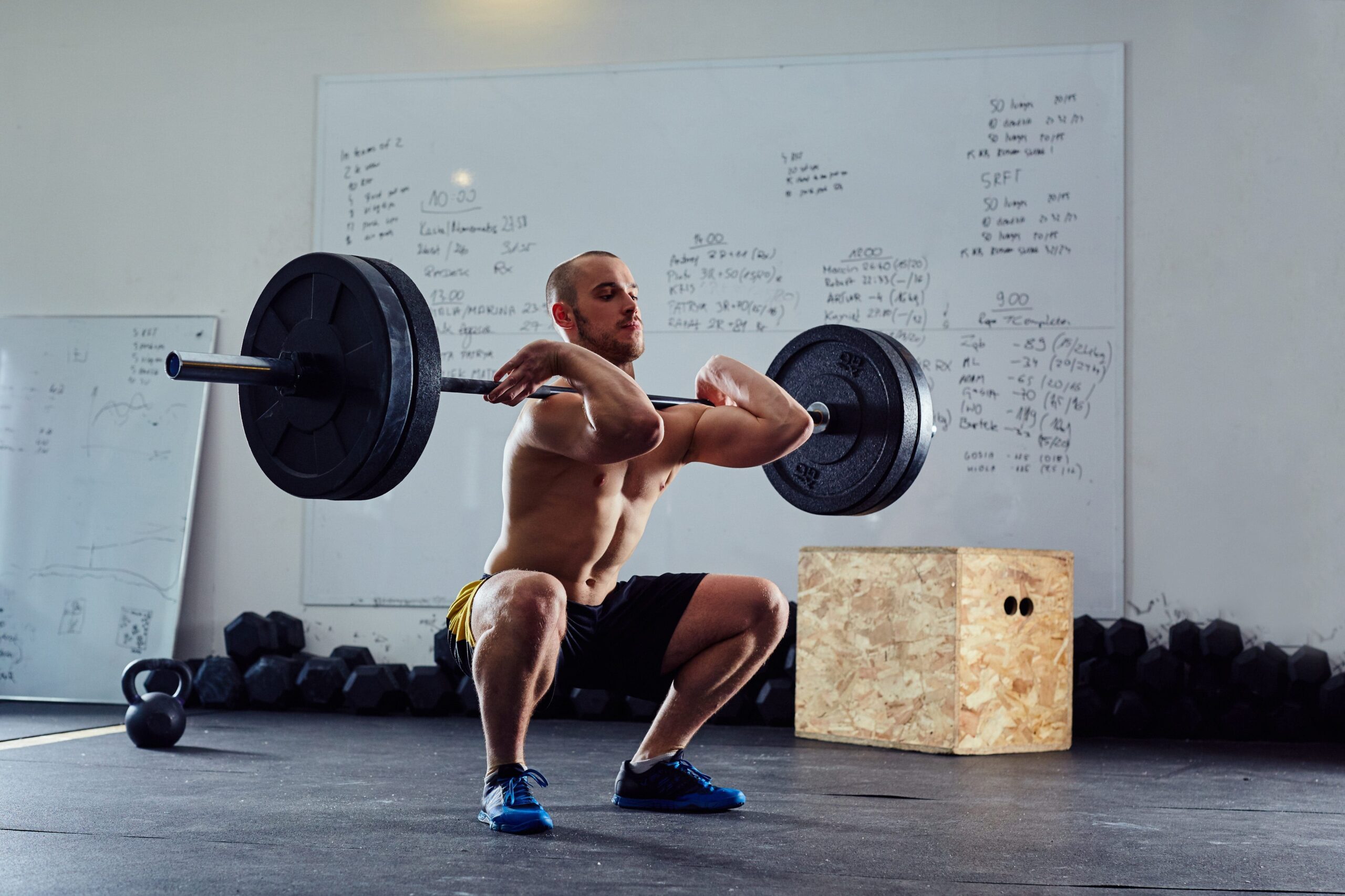 Front Squat Clean Grip — Rehab Hero