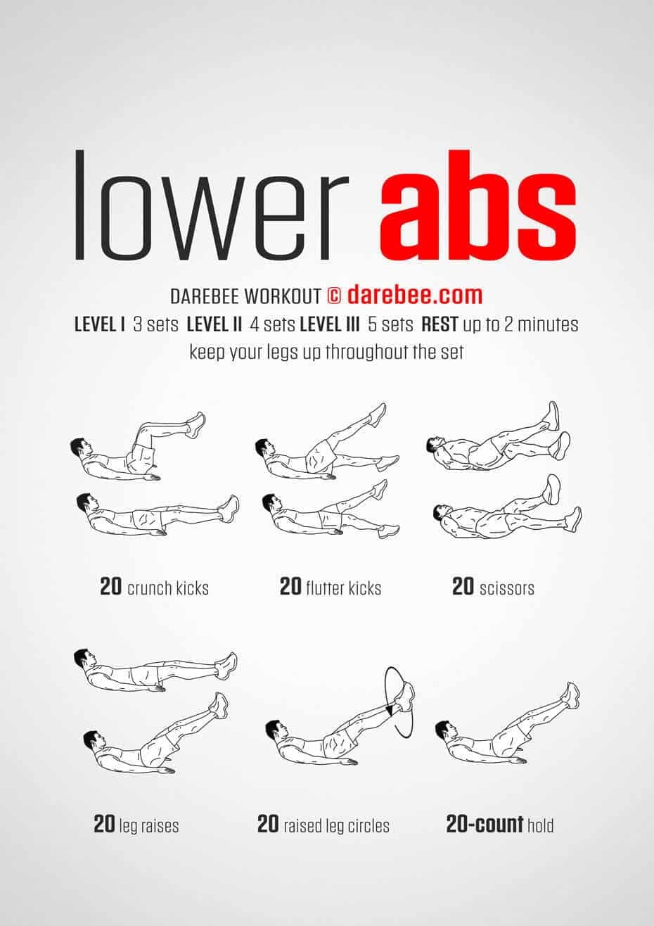Simple Lower Abs Workout At Home For Beginners for Weight Loss