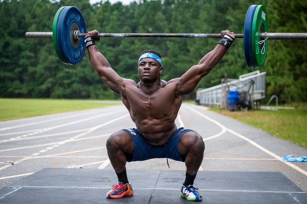 olympic snatch exercise