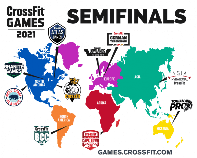 crossfit 2021 semifinals