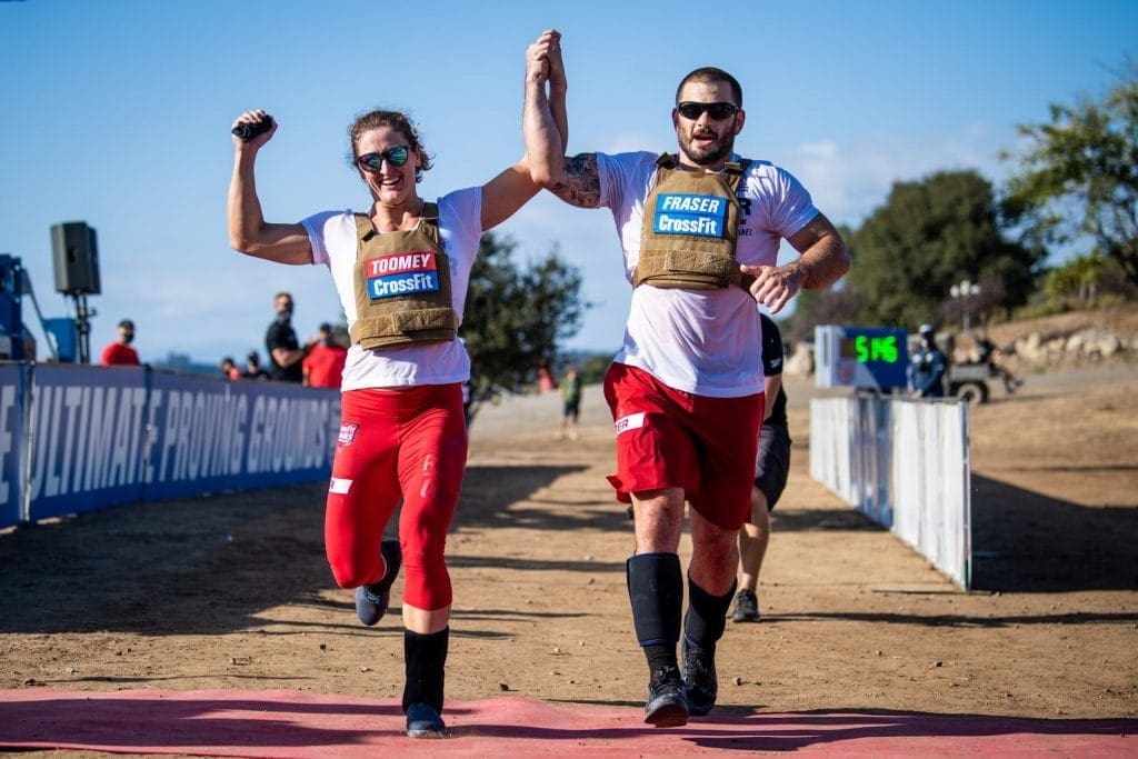 fraser and toomey 2020 CrossFit Games in 10 Seconds