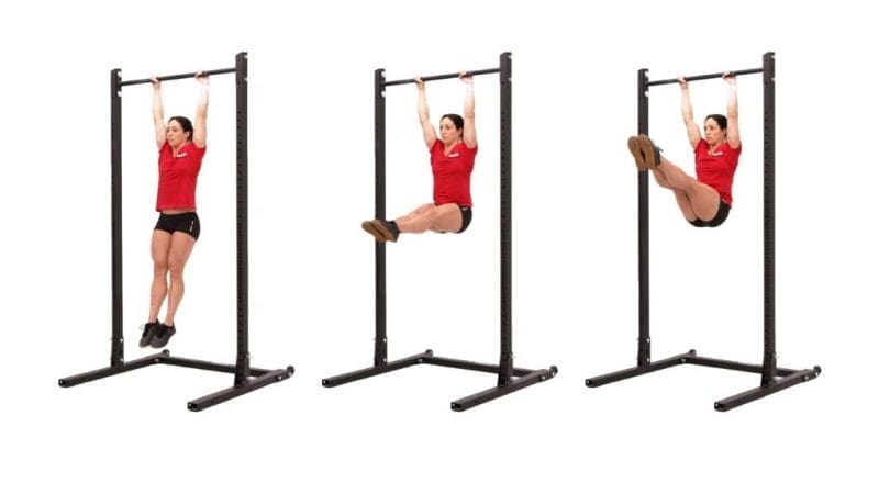 Horizontal best sale leg raise