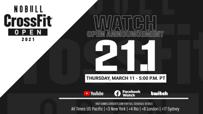 How to Watch CrossFit Open Workout 21.1 Live Announcement | BOXROX