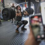athlete breaks squat record as event is filmed for fitness news