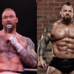 hafthor bjornsson and Eddie Hall